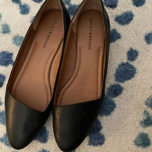 Lucky Brand Black Flats